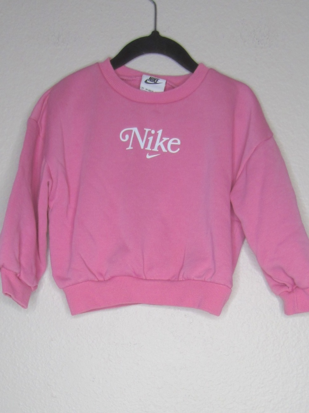 Nike crewneck sweatshirt in pink - Size 2-3 years